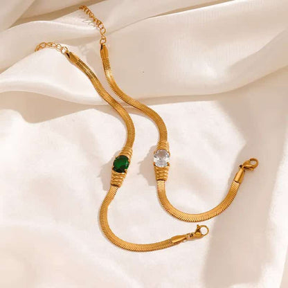 Luxury Retro Style Necklace Bracelet
